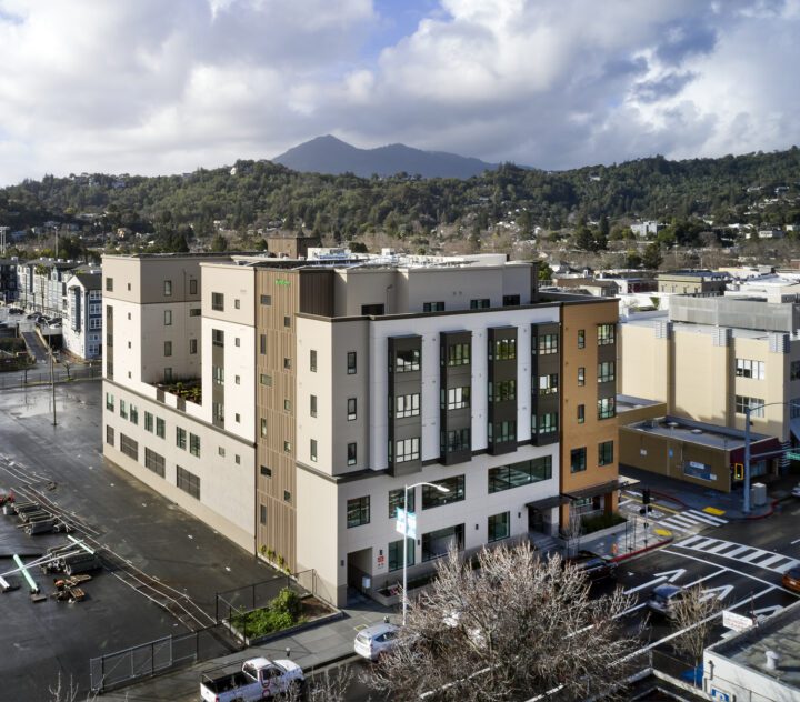 VMWP-Vivalon-affordable_housing-senior_housing-side aerial — Photography: Ken Gutmaker