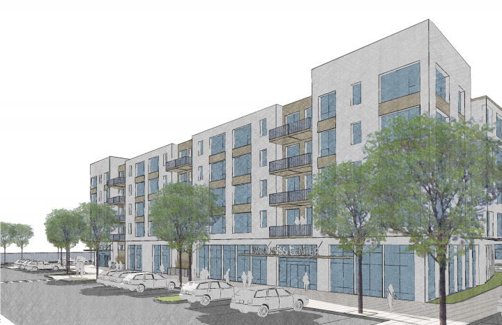 VMWP Middlefield Junction Urban Design Wellness Center — Image: VMWP
