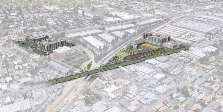 VMWP Middlefield Junction Urban Design General View — Image: VMWP