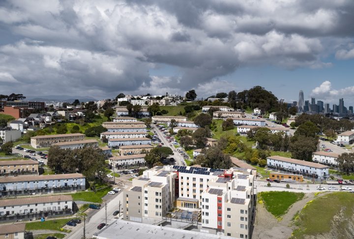 VMWP 1101 Connecticut affordable housing, Architect, San Francisco, aerial