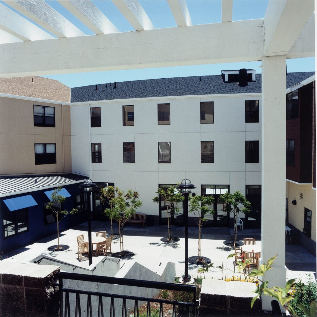 John King Senior Community white facade