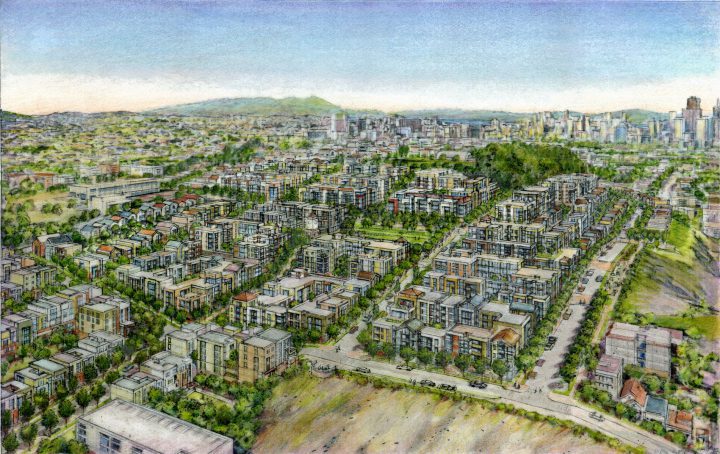 Rebuild Potrero SFHA Master Plan hillside